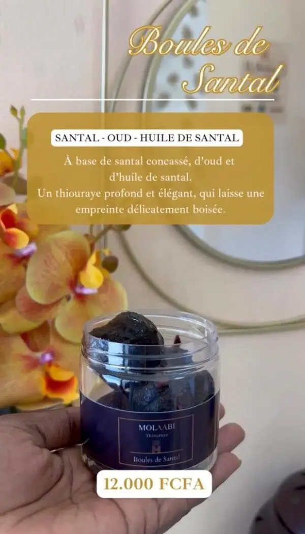 Boules de Santal